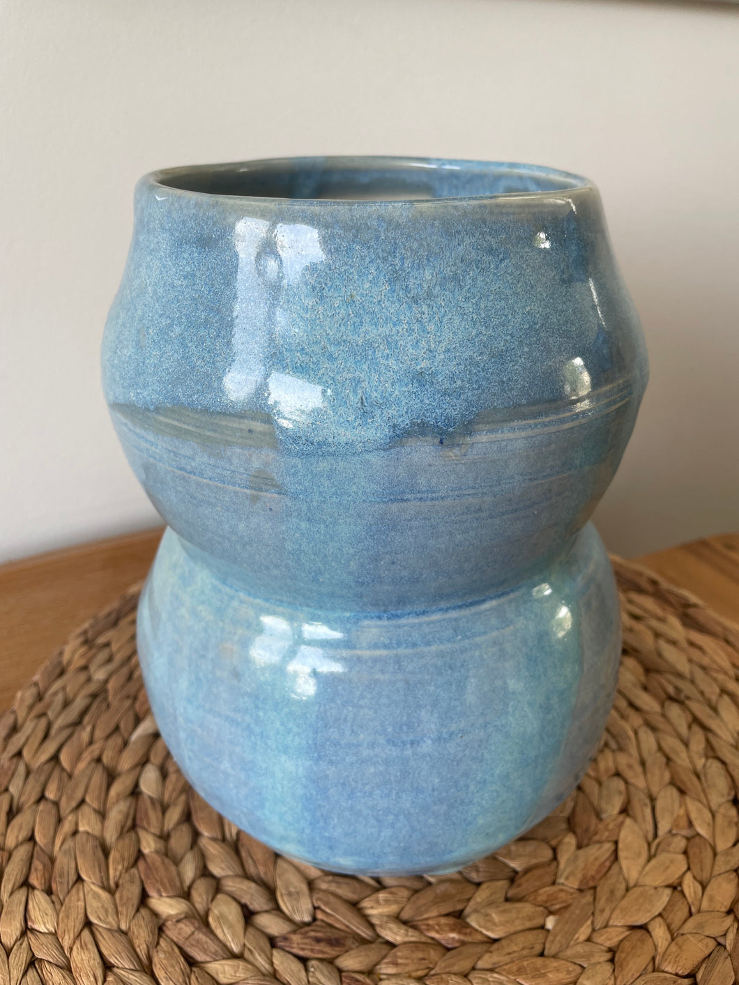 Large Blue Vase